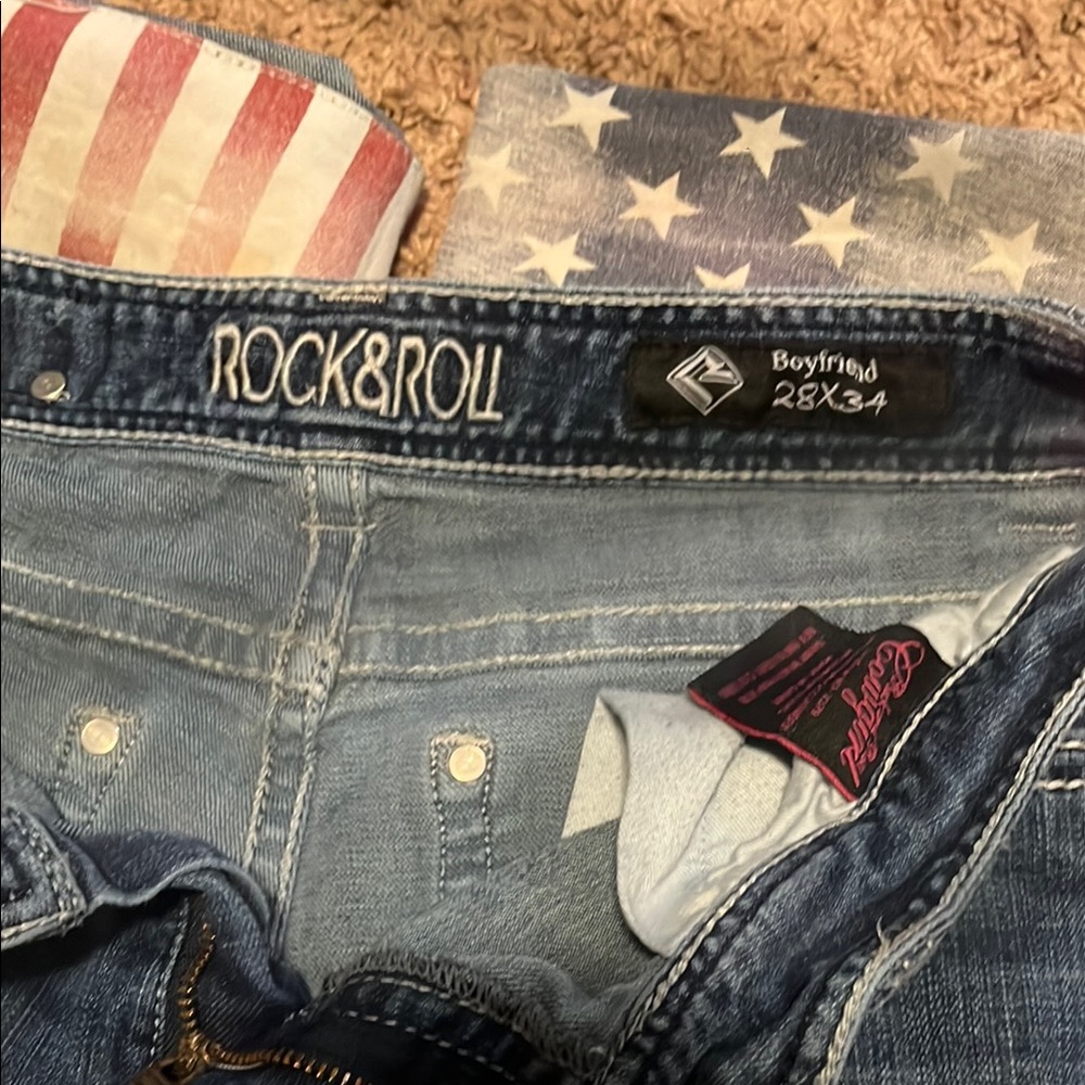 Rock & Roll Cowgirl Boyfriend Jeans